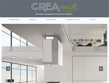 Tablet Screenshot of crea-inside.com